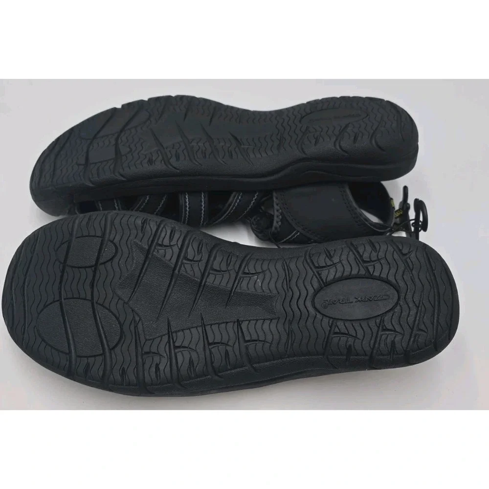NWT Ozark Trail Men's Adventure Outdoor Fisherman Black 13 Closed Toe Sandals